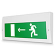 Световое табло «Направление к эвакуационному выходу налево», Молния (220В РИП)